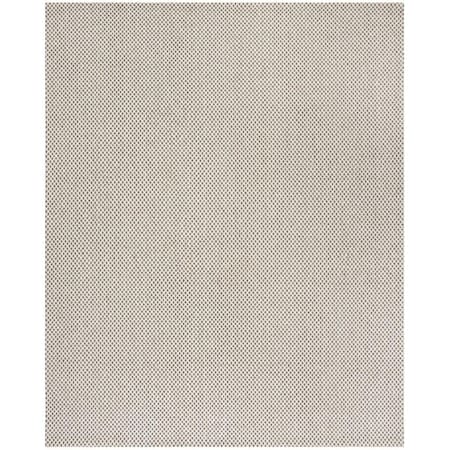 Safavieh 8 x 10 ft. Wilton Hand Hooked Large Rectangle Area RugGrey & Ivory WIL104A-8